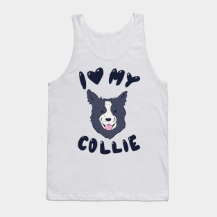 I Love My Collie Tank Top